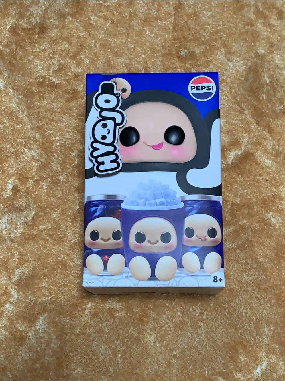 Pepsi Hyojo Collectible Figure Plush Keychain